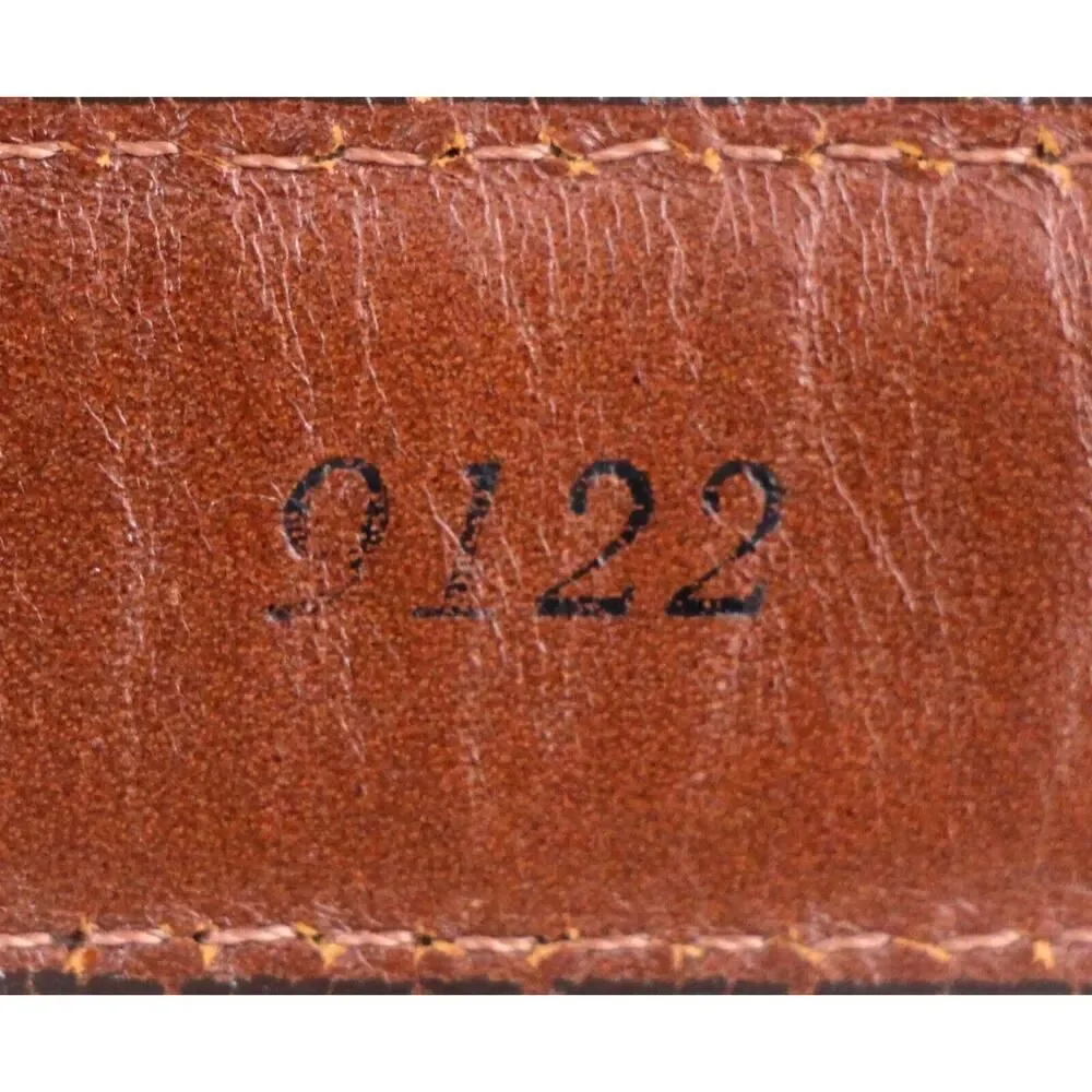 Dooney & Bourke BROWN GENUINE LEATHER 1